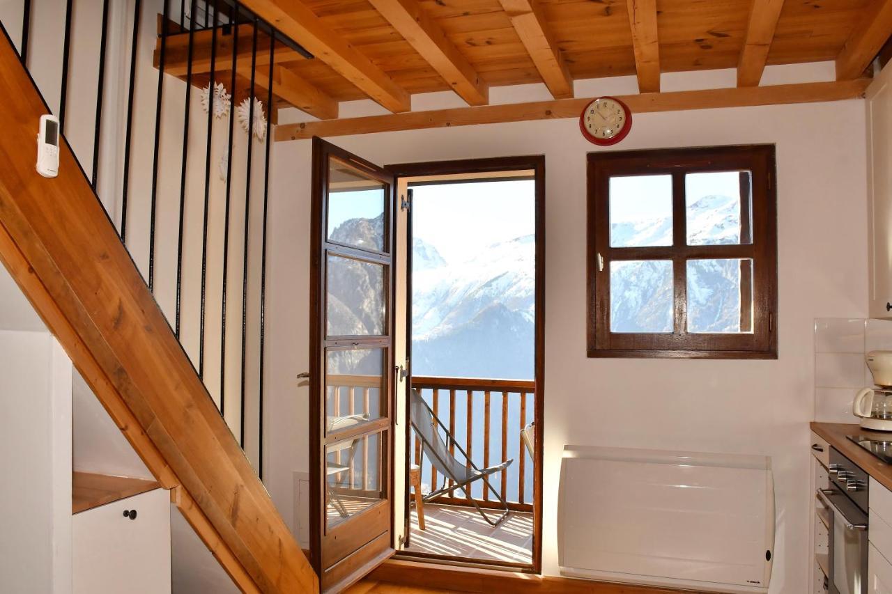Appartement Confortable Au Pied Des Pistes Avec Vue Imprenable Villard-Reculas Exteriér fotografie